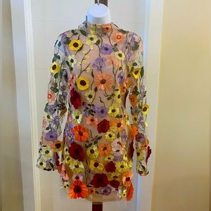 Floral dress size medium